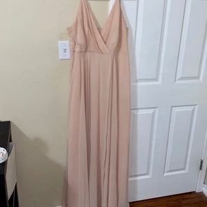 ALL ABOUT LOVE BLUSH PINK MAXI DRESS